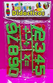 NUMEROS PLASTICOS