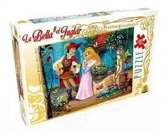 PUZZLE  LA BELLA Y EL JUGLAR  X 130 PIEZAS