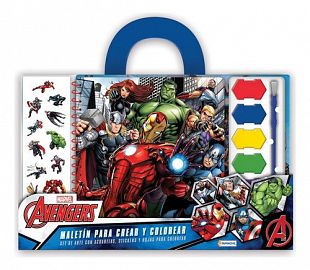 MALETIN DE ACUARELAS AVENGERS