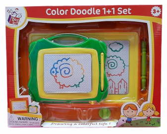 PIZARRA MAGICA COLOR DOODLE X 2 EN CAJA