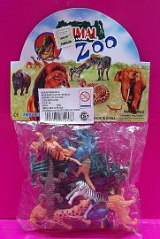 ANIMALES DEL ZOO X 16 EN BOLSA