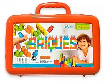 VALIJA DE BLOQUES BRIQUES X 12P