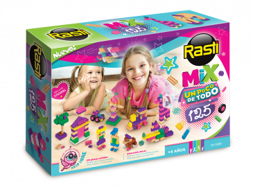 RASTI MIX X 125P C/STICKERS