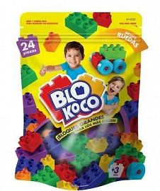 BLOKOCO X 24 PIEZAS EN BOLSA
