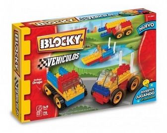 BLOCKY VEHICULOS 2 70 PIEZAS
