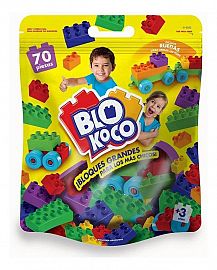 BLOKOCO X 70 PIEZAS EN BOLSA