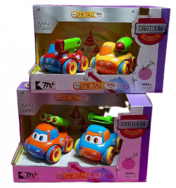 AUTOS X 2 FRICCION INFANTIL