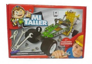 MI TALLER CON HERRAMIENTAS METAL 80P EN CAJA