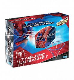 TABLERO DE BASQUET DE SPIDERMAN EN CAJA
