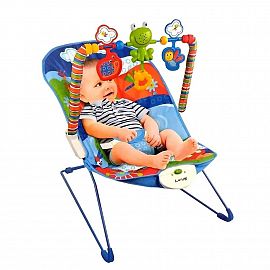 SILLA MECEDORA VIBRA COLOR AZUL