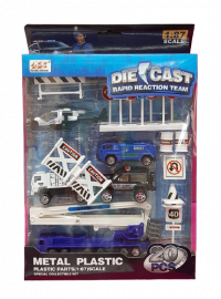 SET POLICIA METAL 20PZAS E/CAJA