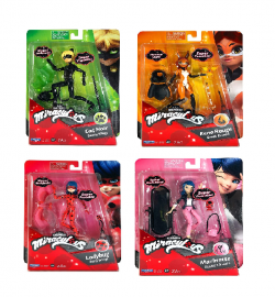 MIRACULOUS FIGURA ARTICULADA C/ACC - MODELOS SURTIDOS