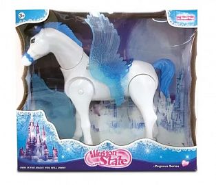 CABALLO CON ALAS Y SONIDO