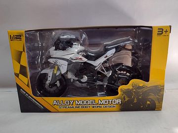 MOTO EN CAJA BLANCA ESC 1:12