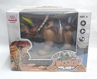 DINOSAURIO CAMINA EN CAJA - COLORES SURTIDOS
