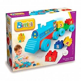BIMBI TREN DIDACTICO C/BLOQUES