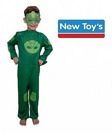 DISFRAZ CLASICO DE PJ MASKS GEKKO VERDE