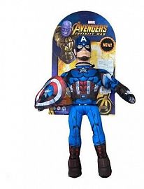 MUÑECO CAPITAN AMERICA SOFT DE PAÑO