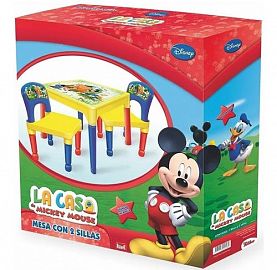 MESA CON 2 SILLAS MICKEY