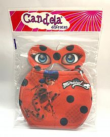 CARTERA CON ANTIFAZ LADY BUG