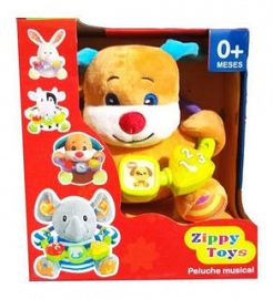 PELUCHE MUSICAL PERRO