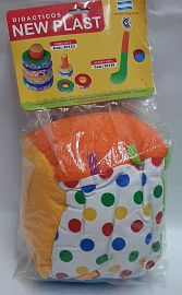 CUBO PAÑO SONAJERO GRANDE