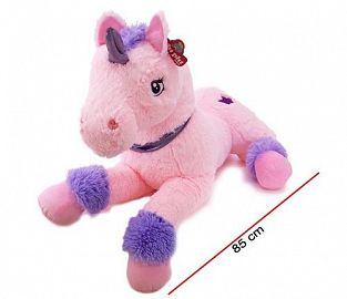 UNICORNIO ECHADO 85 CM - COLORES SURTIDOS