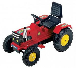 TRACTOR FARMER ROJO A PEDAL