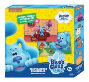 2 ROMPECABEZAS X6 PIEZAS LAS PISTAS DE BLUE
