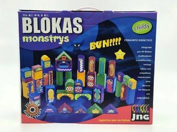 BLOKAS MONSTRYS 45PZAS EN CAJA