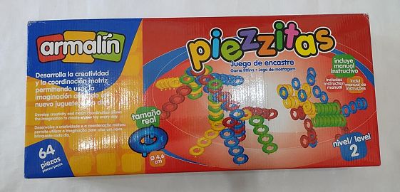 PIEZITAS 64PZAS EN CAJA