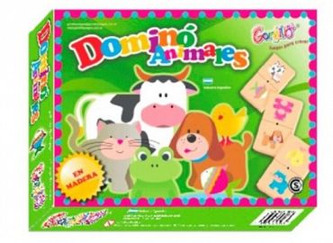 DOMINO ANIMALES MADERA