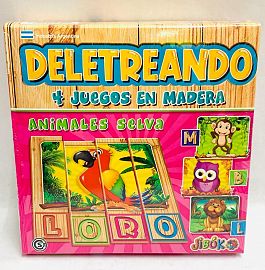 DELETREANDO MADERA SELVA