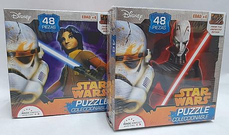 PUZZLE 48 PZAS STAR WARS COLECC.