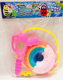 PISTOLA DE AGUA C/TANQUE ARCO IRIS