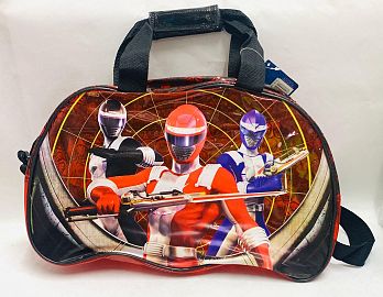 BOLSO OVAL TRANSPARENTE POWER RANGERS
