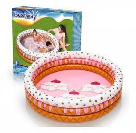 PILETA INFLABLE SUNDAE 3 AROS 160X160CM