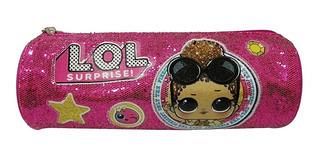 CARTUCHERA TUBO LOL BRILLO