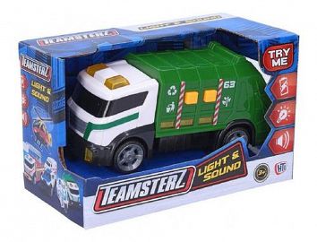 TEAMSTERZ CAMION RECOLECTOR CON LUZ Y SONIDO