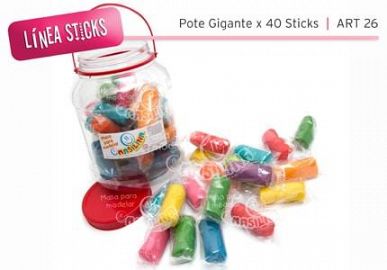 MASILINA STICKS EN POTE X 40