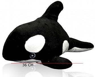 ORCA DE PELUCHE 36CM