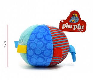 PELOTA SONAJERO  DE PELUCHE