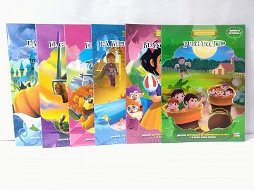 LIBROS DE CUENTOS TAPA FLEXIBLE - MODELOS SURTIDOS