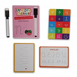 CARTAS CURSIVA MAYUSCULA Y MINUSCULA CON MARCADOR