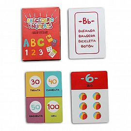 CARTAS ABECEDARIO Y NUMEROS
