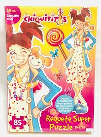 PUZZLE ROMPECABEZAS GIGANTE X 85 PIEZAS CHIQUITITAS