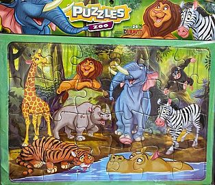 PUZZLE X 24 PIEZAS GIGANTE ZOO