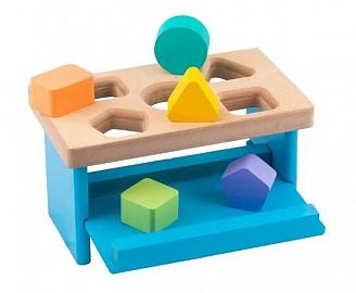 BANCO DE ENCASTRE MADERA EN CAJA