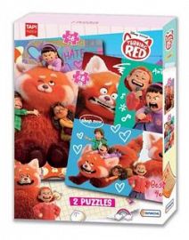 2 PUZZLES 48 PZS TURNING RED