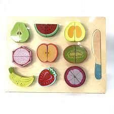 ENCASTRE FRUTAS MADERA